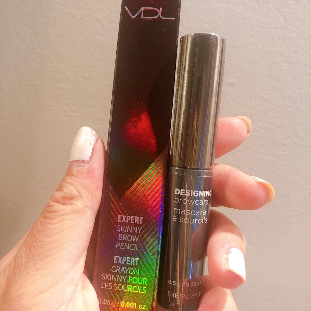 ✨NEW FACESHOP eyebrow mascara & VDL eyebrow pencil